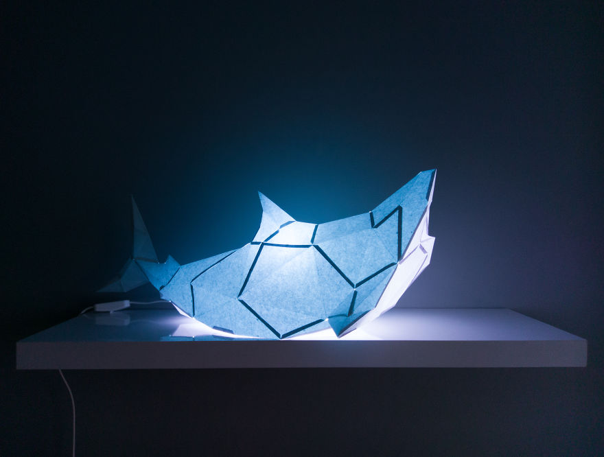Animal Inspired Do It Yourself Unique Paper Lamps Animal Inspired Do It Yourself Unique Paper Lamps