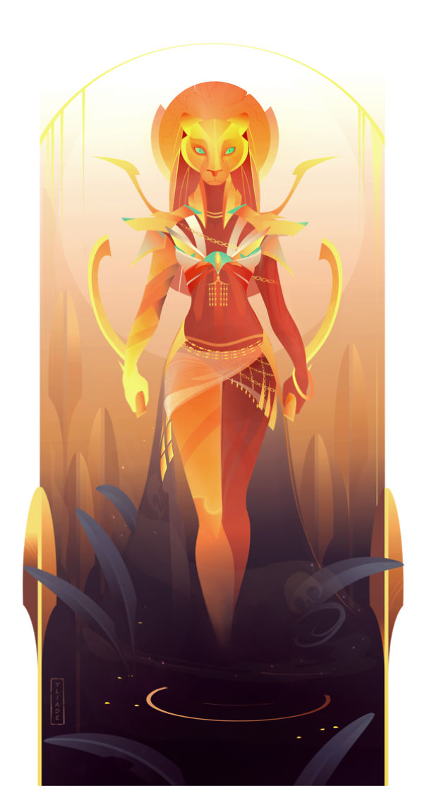 Sekhmet - Goddess Of Lions, Fire And Vengeance