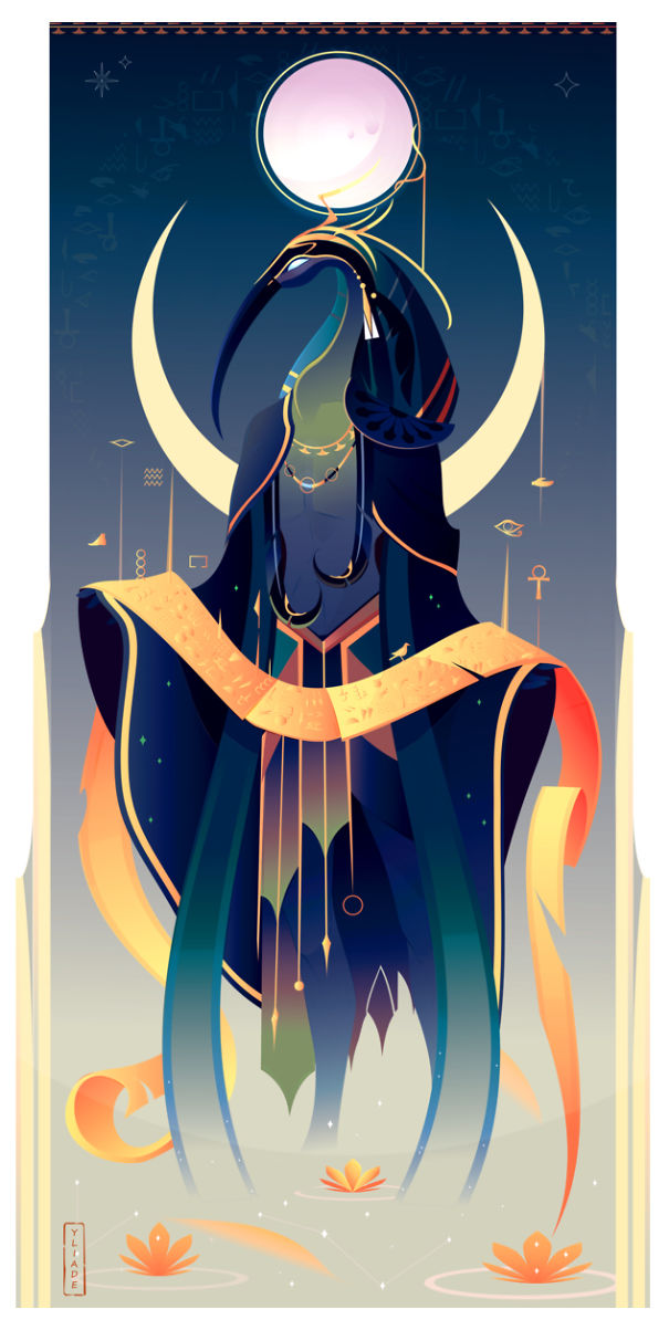 Thoth - Scribe God Of Time, Knowledge, The Moon And Wisdom