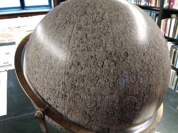 My Library Has A Globe Of The Moon