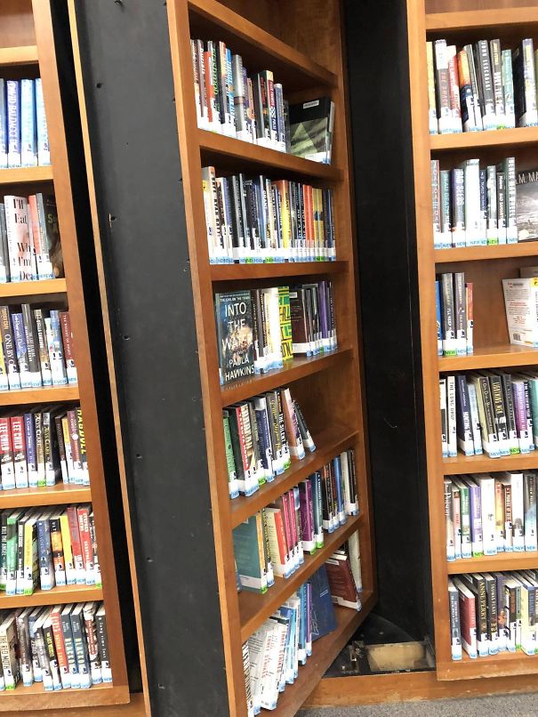 The Mystery Section In San Jose State University's Library Has A Secret Bookshelf