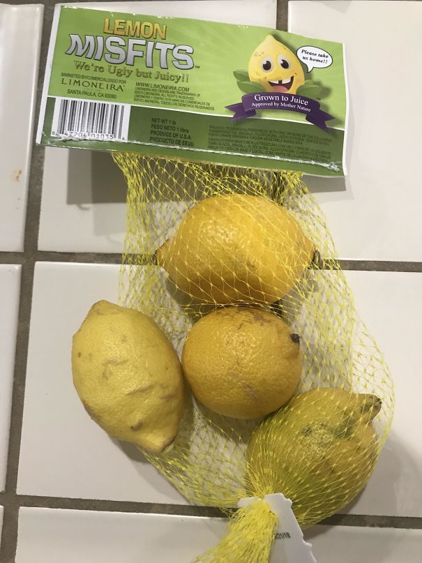 This Lemon Company Sells Ugly Lemons That Don’t Make The Cut For Their Normal Bags