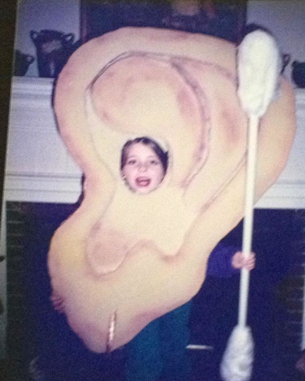 In 1994, I Told My Dad I Wanted To Be An Ear For Halloween. He Really Came Through