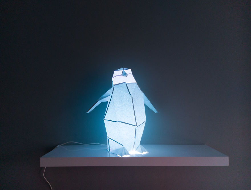 Animal Inspired Do It Yourself Unique Paper Lamps Animal Inspired Do It Yourself Unique Paper Lamps
