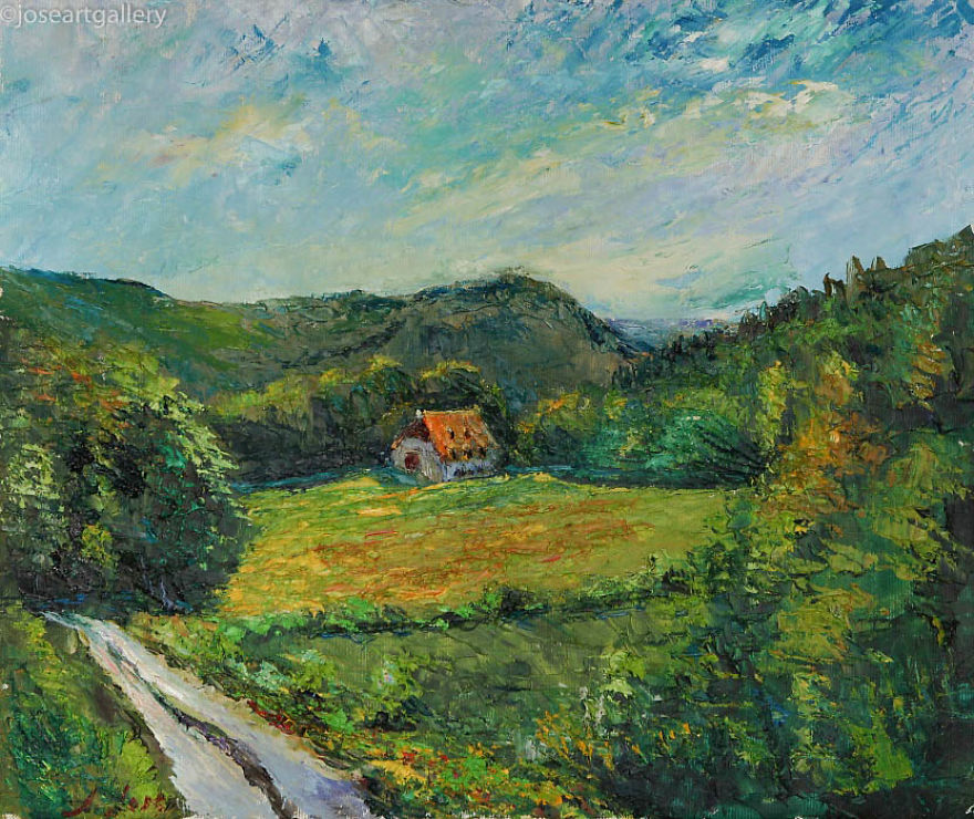 Outdoor Painting. Clermont - Ferrand.