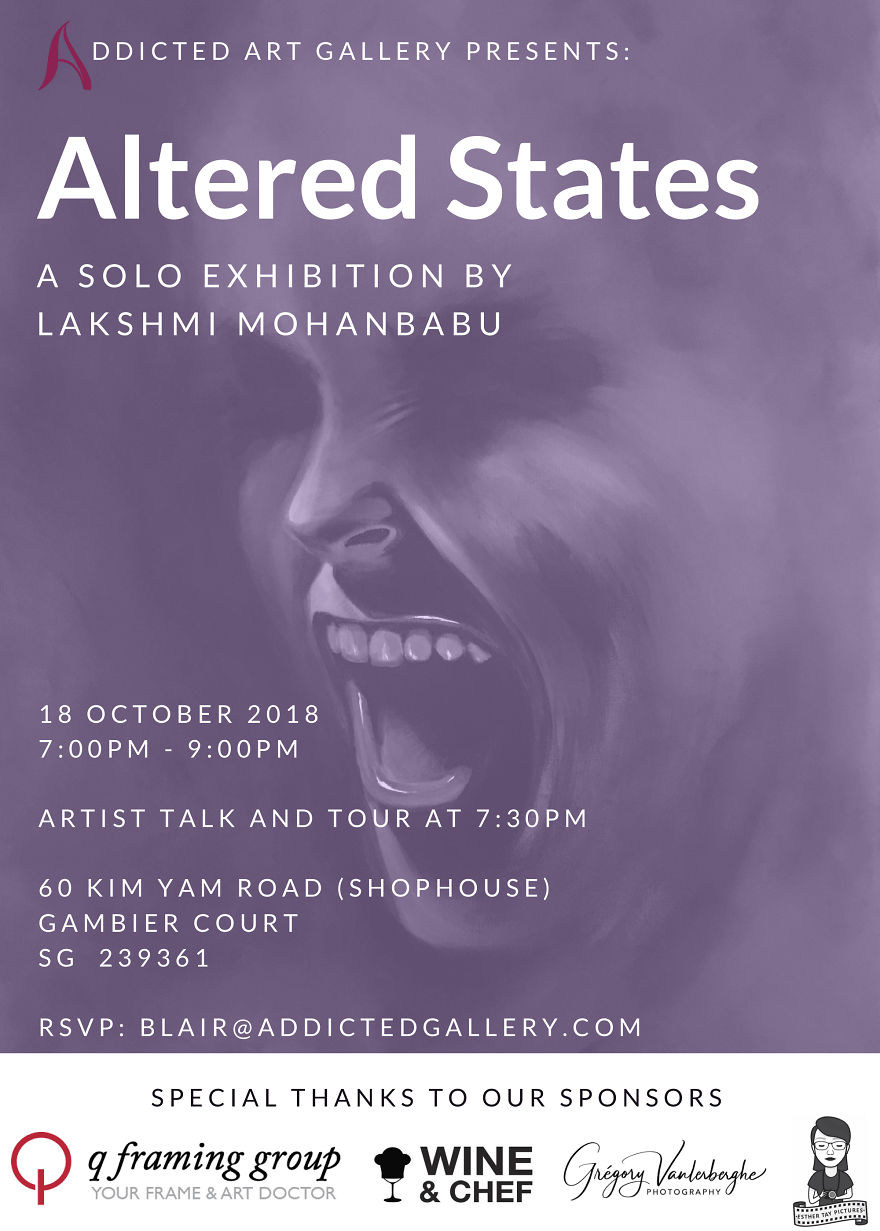 Altered States A Solo Exhibition By Lakshmi Mohanbabu