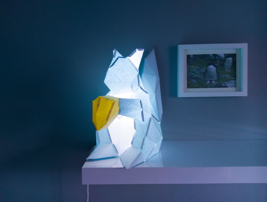 Animal Inspired Do It Yourself Unique Paper Lamps Animal Inspired Do It Yourself Unique Paper Lamps
