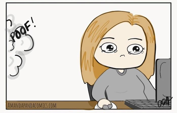 6 Comics About My Life With An Anxiety Fairy