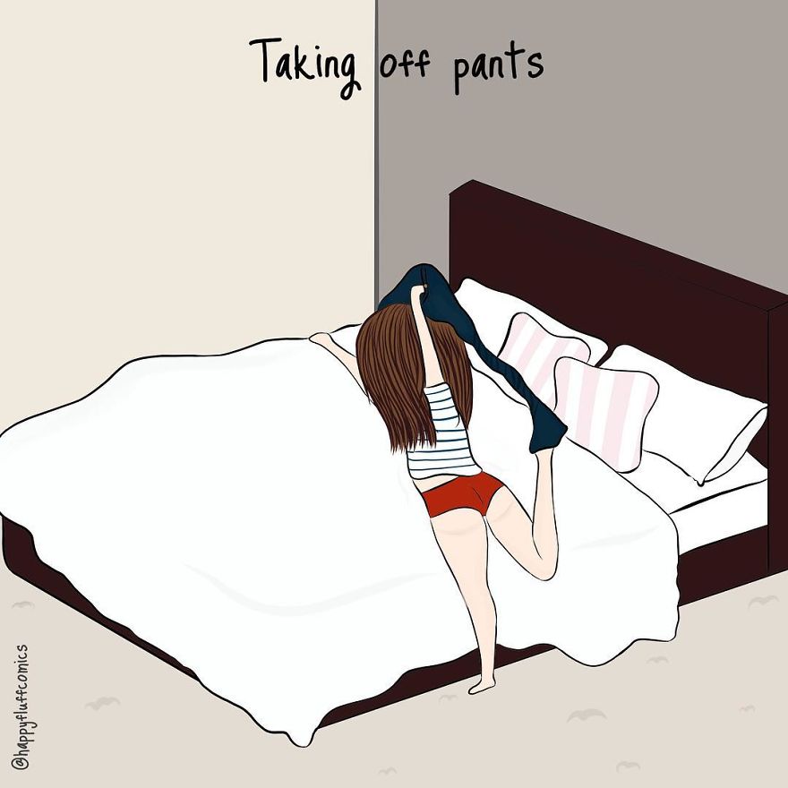 Artist Creates Illustrations Of The Daily Problems Of A Moder