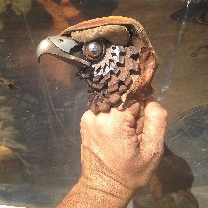 Artist Makes Sculptures With Cutlery And The Result Is Perfect