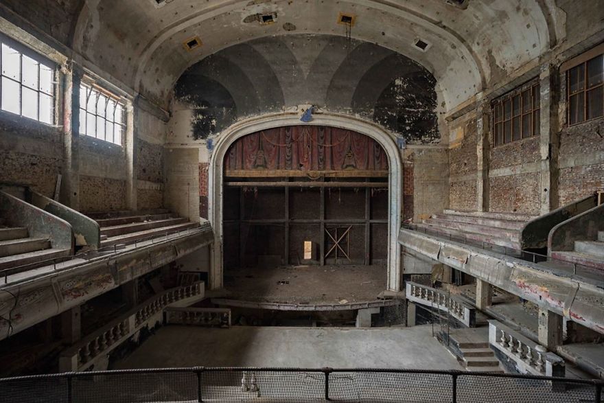 Abandoned Theatre In Belgium