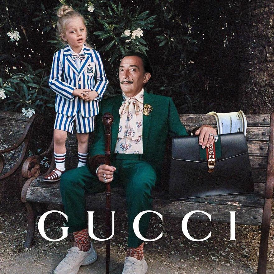 Grandpa Dali With Gucci