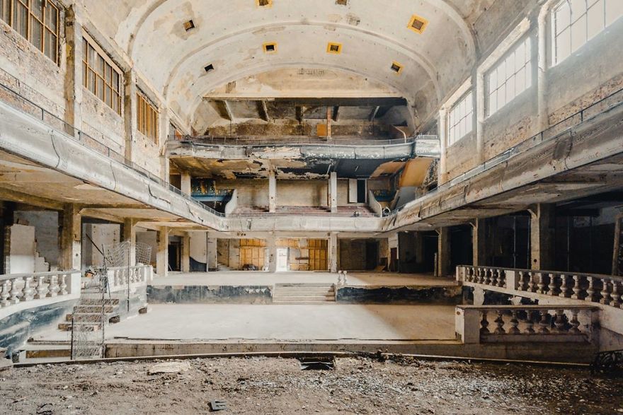 Abandoned Theatre In Belgium