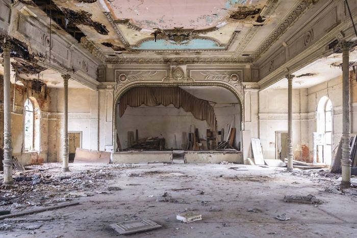 Salón de baile abandonado en Alemania