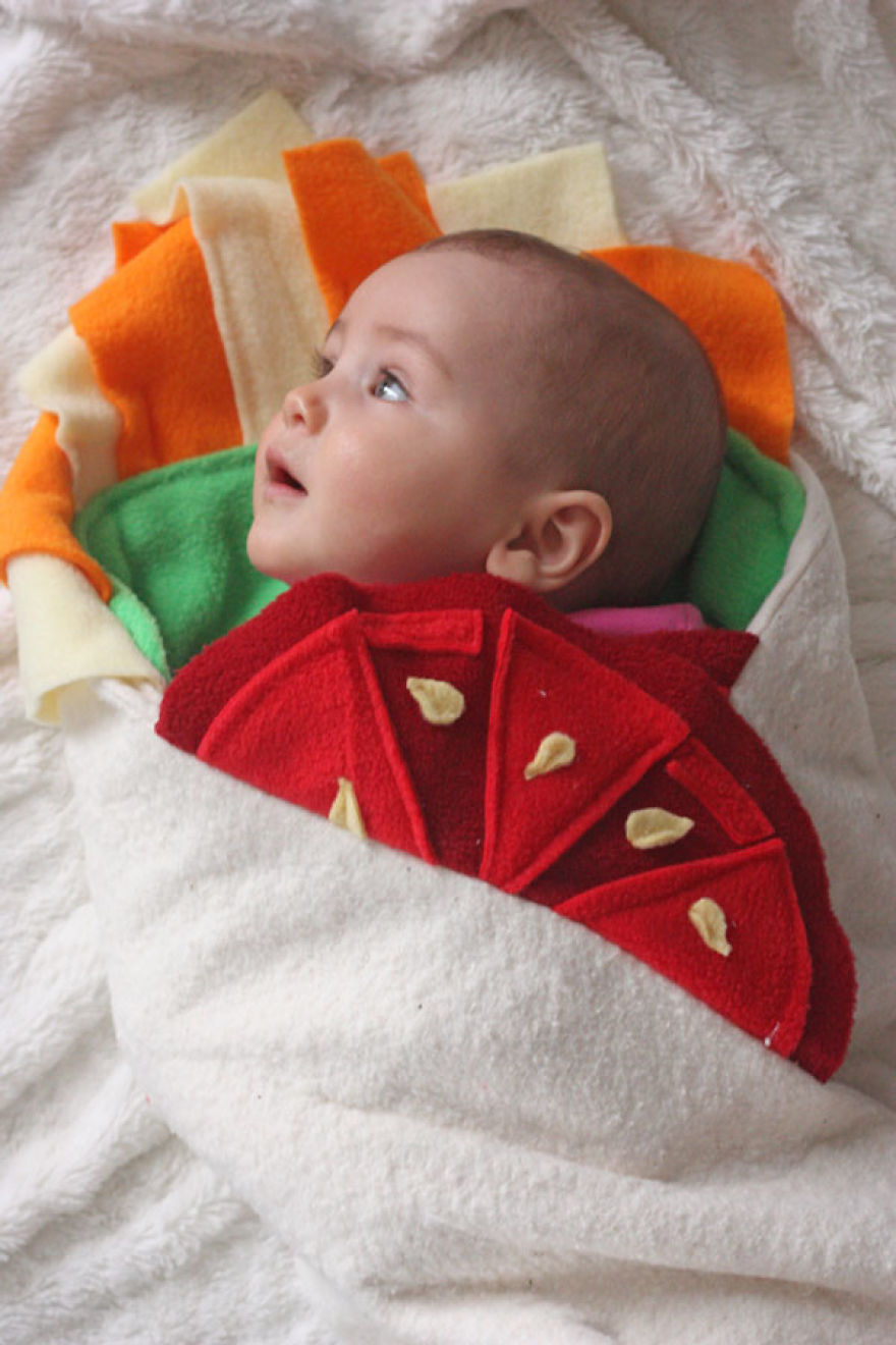 I Make Cute Food Themed Baby Blankets