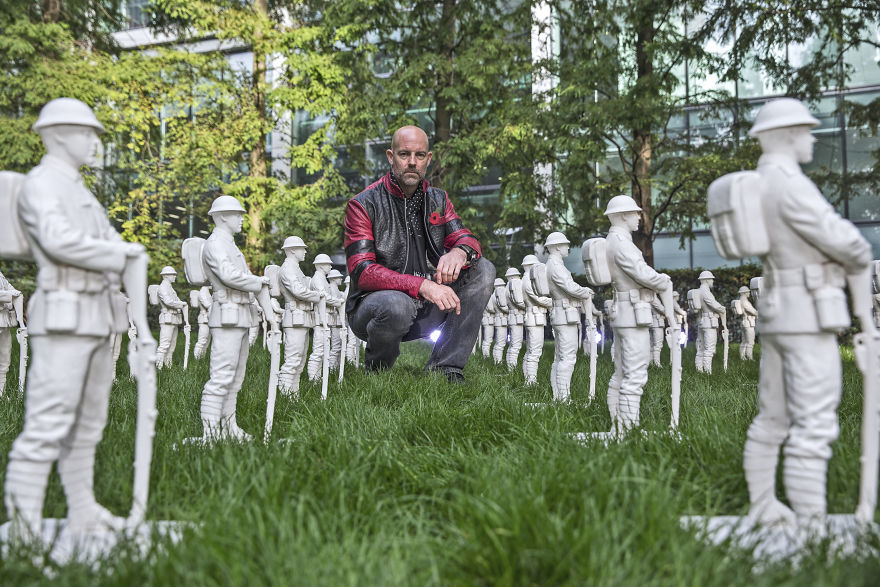 Remembrance Art Trail Returns To Canary Wharf To Mark Wwi Centenary Remembrance Art Trail Returns To Canary Wharf To Mark Wwi Centenary