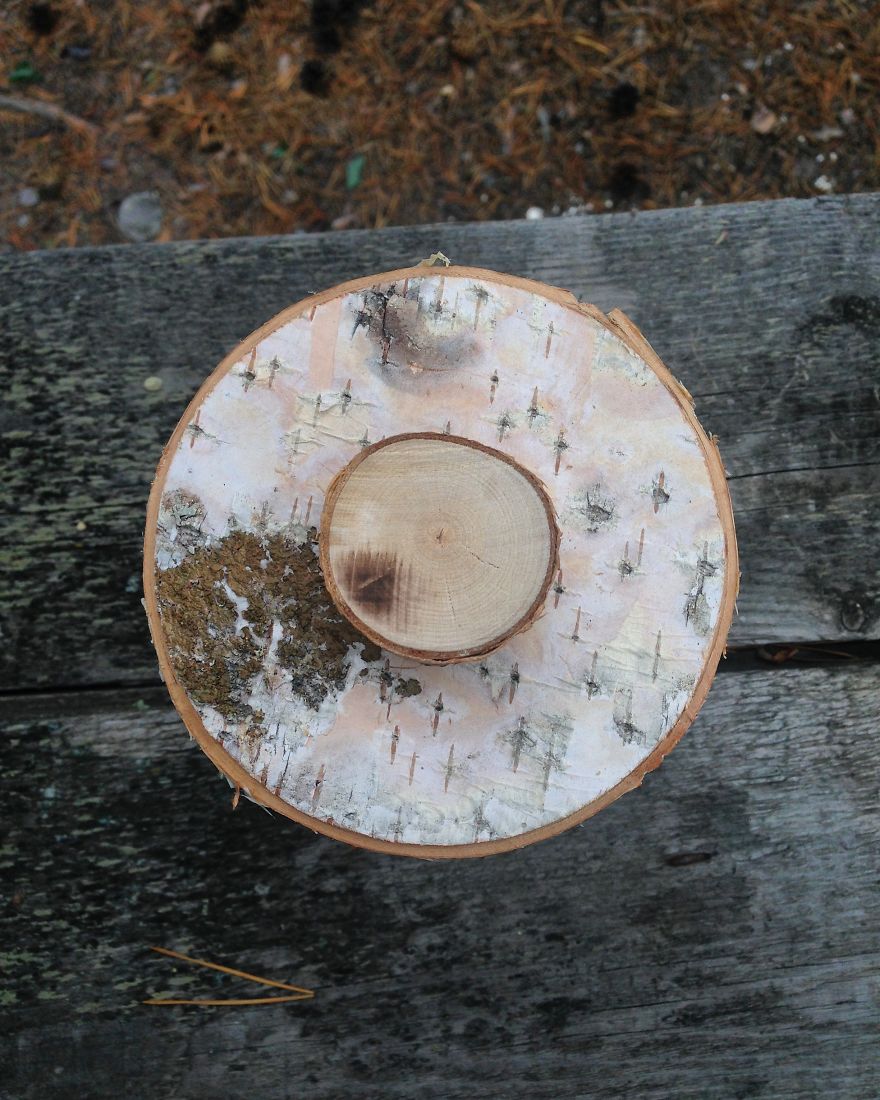 alone With Nature, I Make Products From Birch Bark