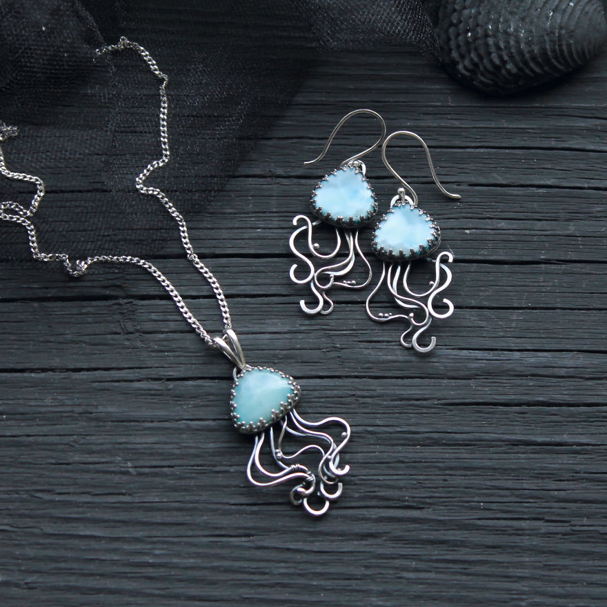 I Was Inspired By The Ocean To Make A Large Jewelry Collection