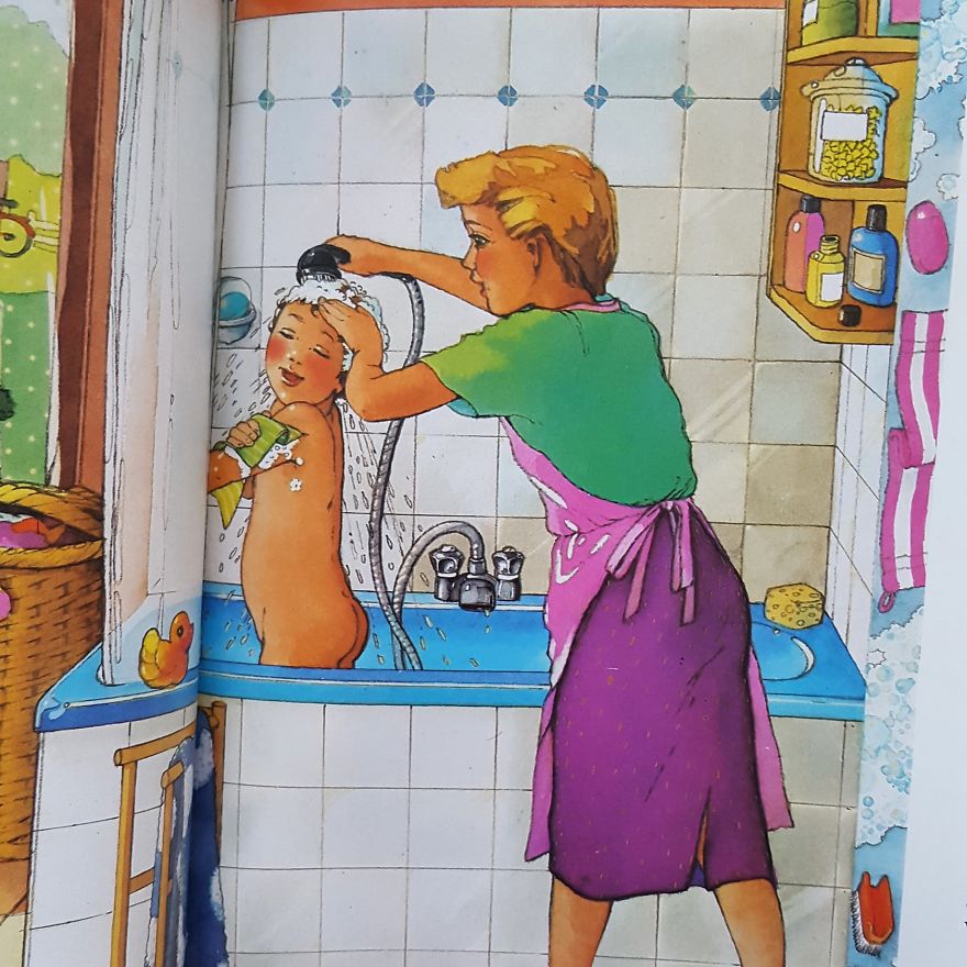 16 Hilarious Illustrations From Children's Books With A Mom's Snarky Captions