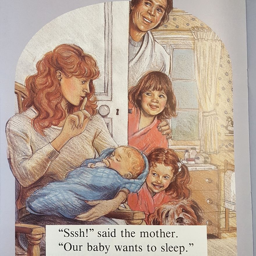 16 Hilarious Illustrations From Children's Books With A Mom's Snarky Captions