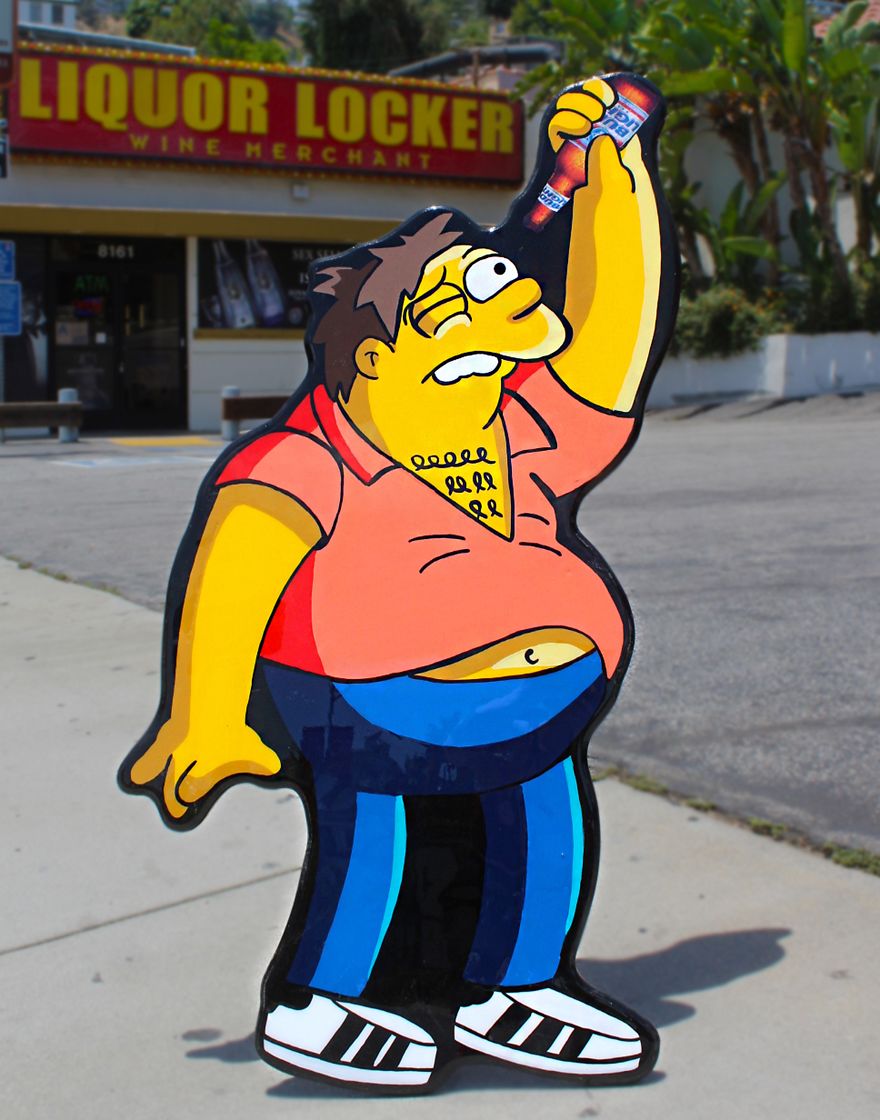 Famous Cartoons Spotted In Los Angeles