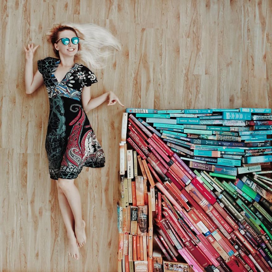 In Love With Books, This Woman Uses Them To Make True Works Of Art