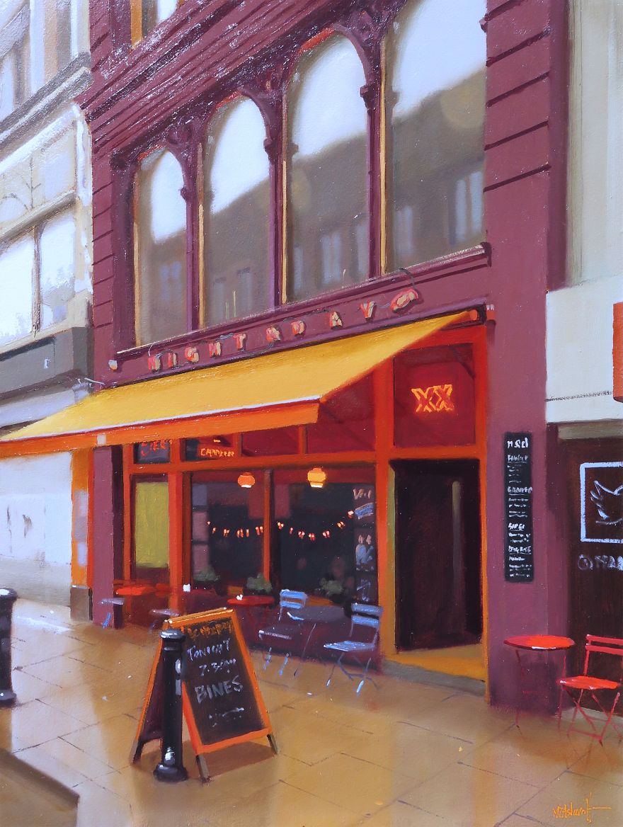 Stunning Oil Paintings Of Manchester