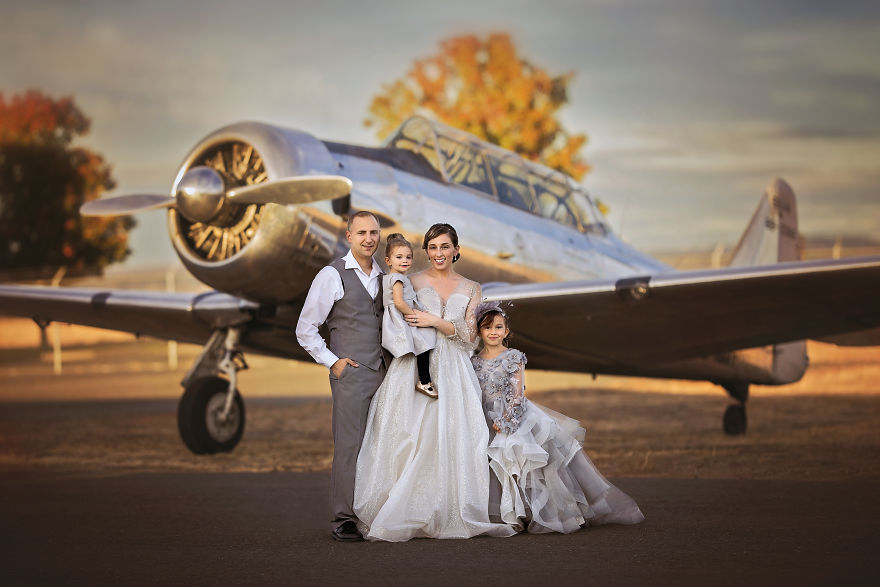 Pilot's Family Photos Really Take Flight! Pilot's Family Photos Really Take Flight!