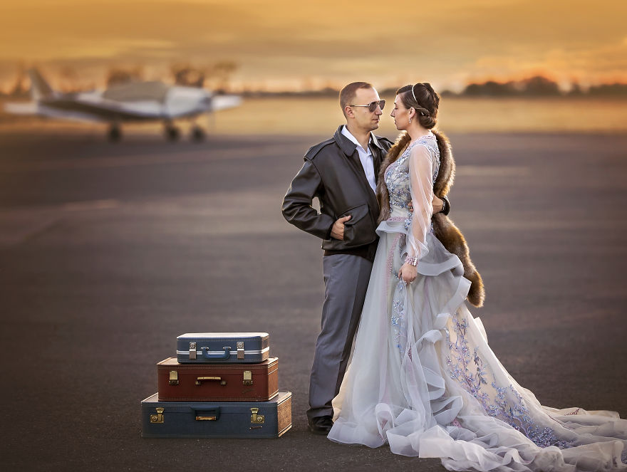 Pilot's Family Photos Really Take Flight! Pilot's Family Photos Really Take Flight!