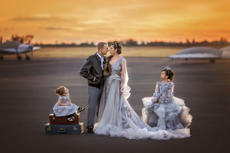 Pilot's Family Photos Really Take Flight! Pilot's Family Photos Really Take Flight!