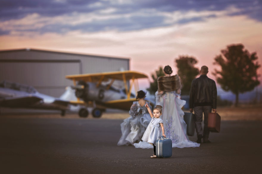 Pilot's Family Photos Really Take Flight! Pilot's Family Photos Really Take Flight!