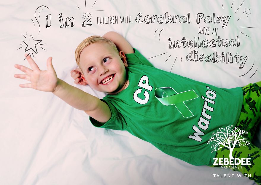 'talent With' Campaign Aims To Raise Awareness Of Cerebral Palsy.