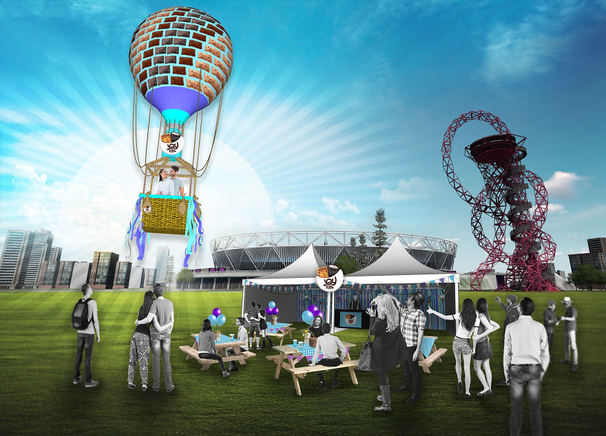 Hot-Air Balloon Café Launching In London, Hosted By Love Island's Jack And Dani Hot-Air Balloon Café Launching In London, Hosted By Love Island's Jack And Dani