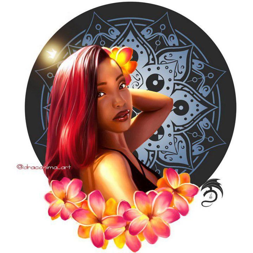 This Artist Taught Himself To Paint Realistic Digital Portraits From A Blank Page And They're Amazing This Artist Taught Himself To Paint Realistic Digital Portraits From A Blank Page And They're Amazing