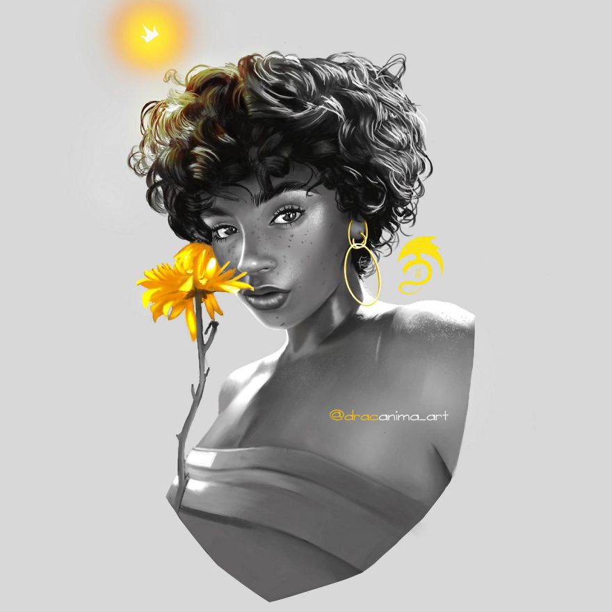 This Artist Taught Himself To Paint Realistic Digital Portraits From A Blank Page And They're Amazing This Artist Taught Himself To Paint Realistic Digital Portraits From A Blank Page And They're Amazing