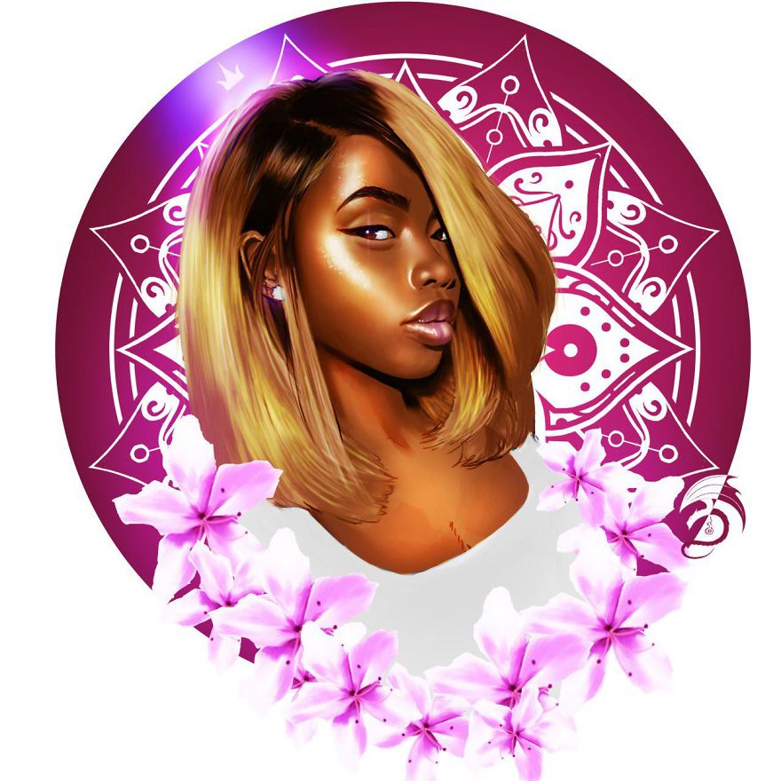 This Artist Taught Himself To Paint Realistic Digital Portraits From A Blank Page And They're Amazing This Artist Taught Himself To Paint Realistic Digital Portraits From A Blank Page And They're Amazing