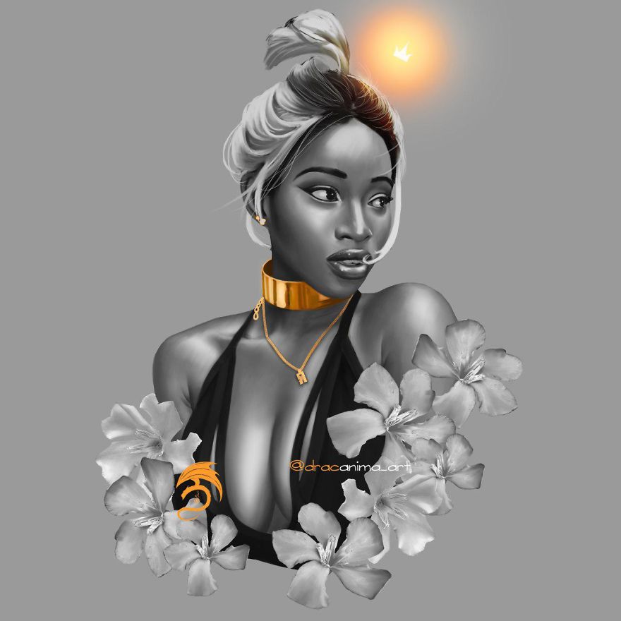 This Artist Taught Himself To Paint Realistic Digital Portraits From A Blank Page And They're Amazing This Artist Taught Himself To Paint Realistic Digital Portraits From A Blank Page And They're Amazing