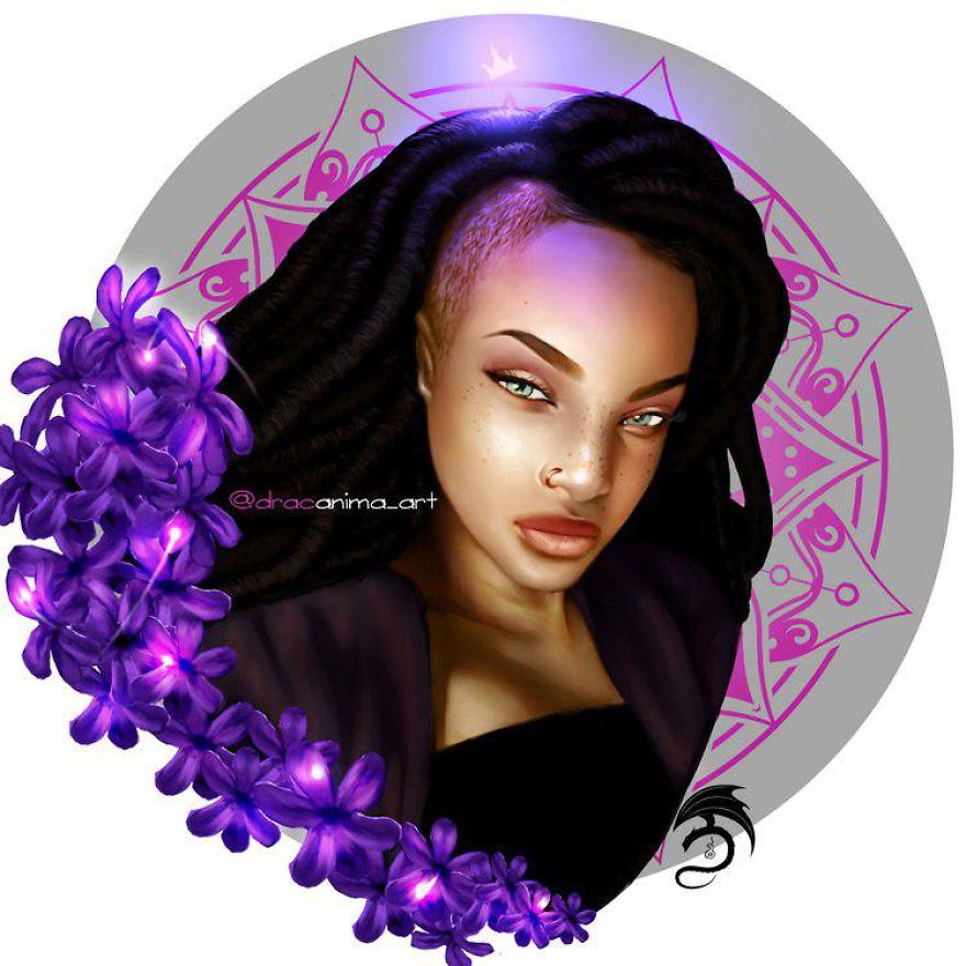 This Artist Taught Himself To Paint Realistic Digital Portraits From A Blank Page And They're Amazing This Artist Taught Himself To Paint Realistic Digital Portraits From A Blank Page And They're Amazing