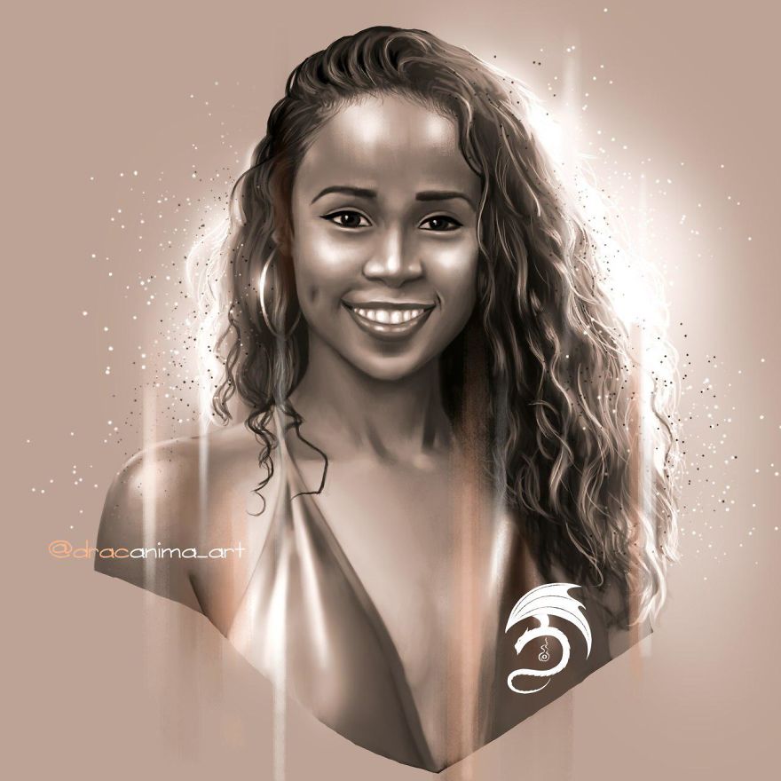 This Artist Taught Himself To Paint Realistic Digital Portraits From A Blank Page And They're Amazing This Artist Taught Himself To Paint Realistic Digital Portraits From A Blank Page And They're Amazing