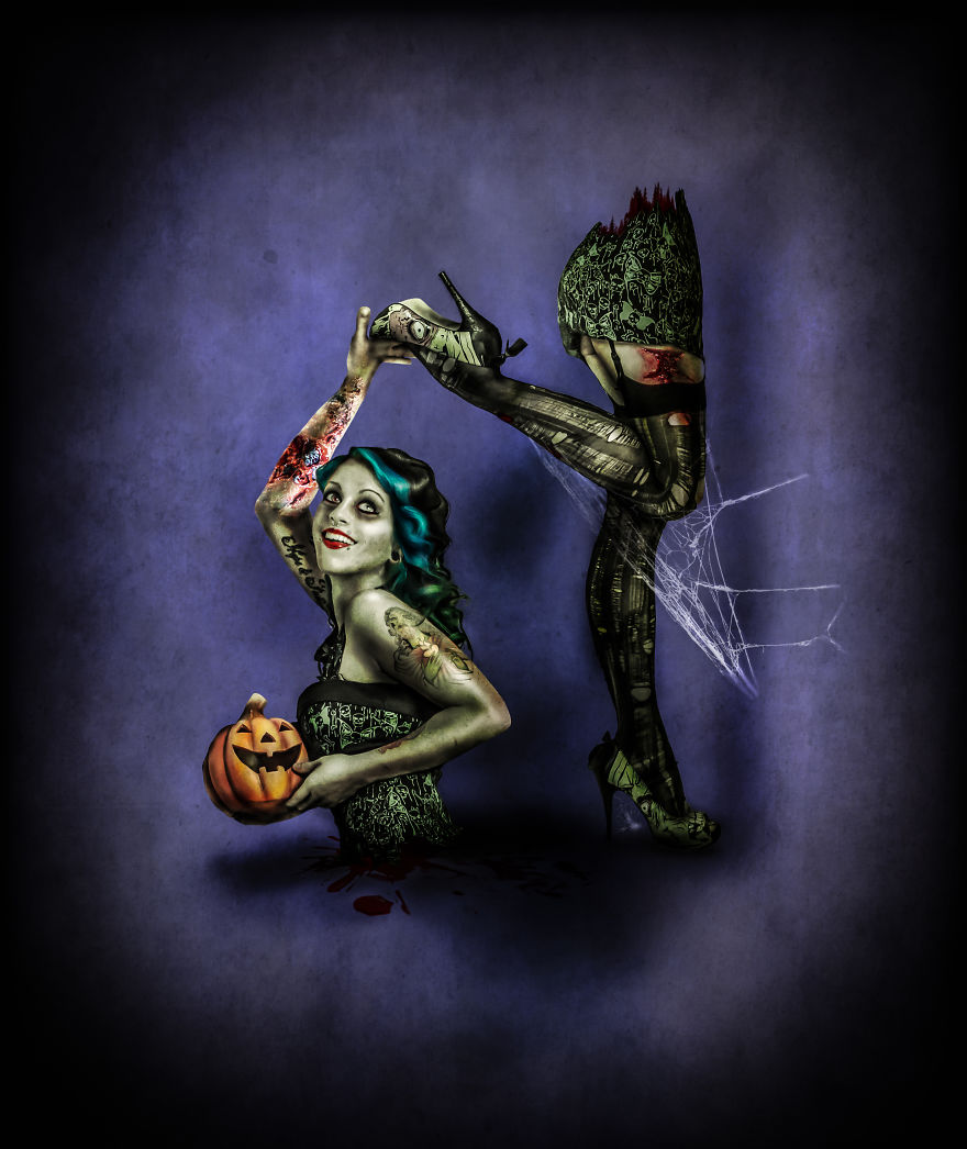 Unique, Colourful & Kinky Living Deads: The Zombie Pin-Ups!