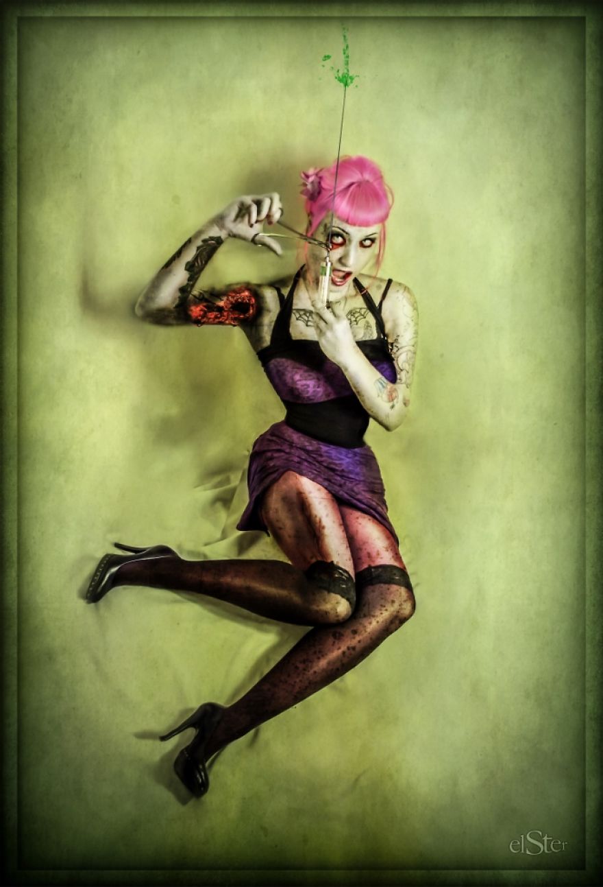 Unique, Colourful & Kinky Living Deads: The Zombie Pin-Ups!