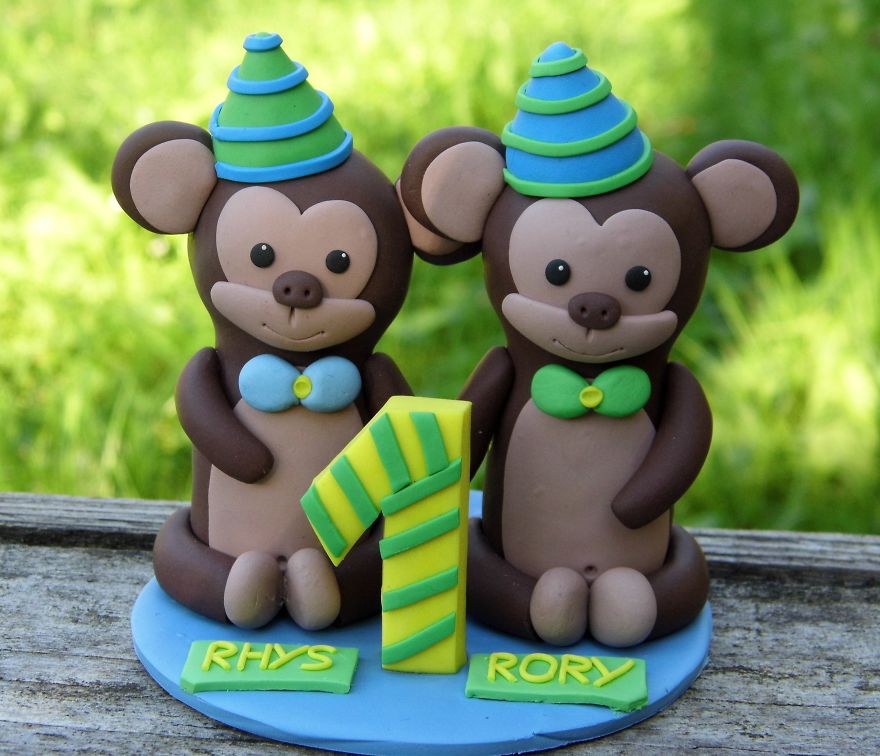 I Create Cake Toppers Out Of Polymer Clay