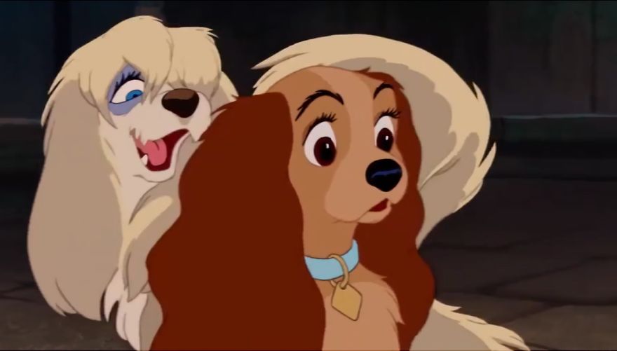 Artists Redesigned The Scene From The Movie 'Lady And The Tramp' As An Anime And The Internet Loved It Artists Redesigned The Scene From The Movie 'Lady And The Tramp' As An Anime And The Internet Loved It