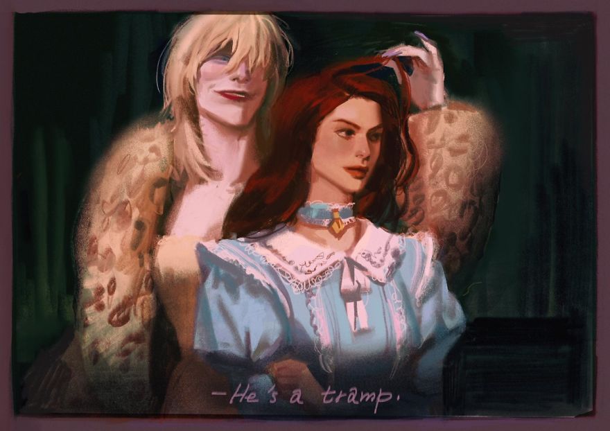 Artists Redesigned The Scene From The Movie 'Lady And The Tramp' As An Anime And The Internet Loved It Artists Redesigned The Scene From The Movie 'Lady And The Tramp' As An Anime And The Internet Loved It