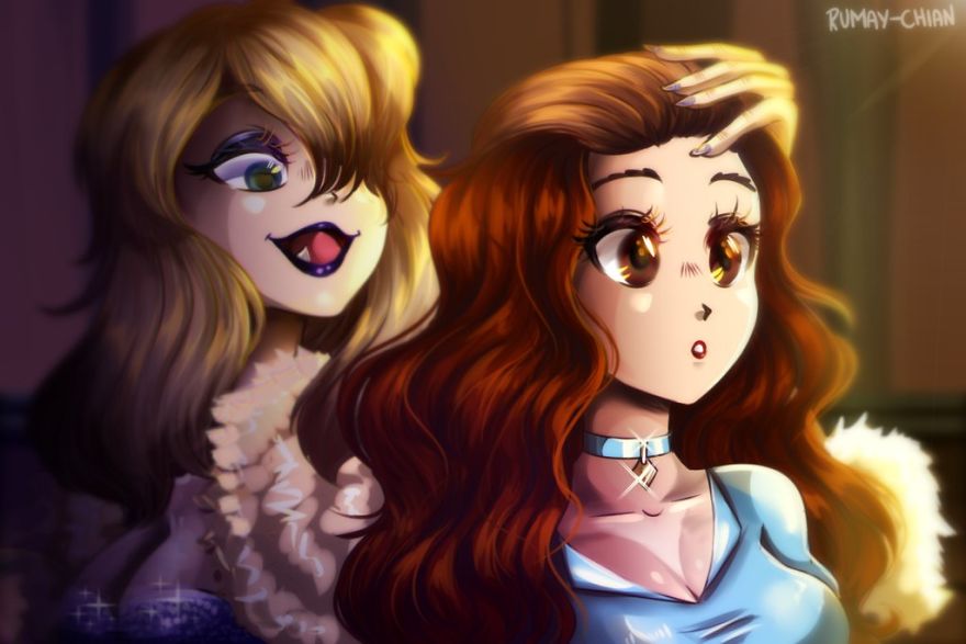 Artists Redesigned The Scene From The Movie 'Lady And The Tramp' As An Anime And The Internet Loved It Artists Redesigned The Scene From The Movie 'Lady And The Tramp' As An Anime And The Internet Loved It