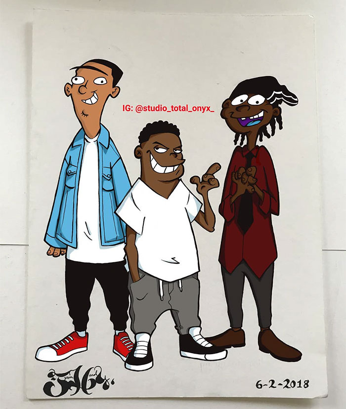This Artist Reimagined 10 Cartoons With Black Characters, And The Result  Triggers Some People | Bored Panda