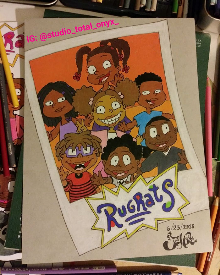 This Artist Reimagined 10 Cartoons With Black Characters, And The Result Triggers Some People