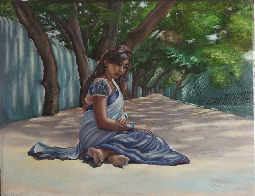 The Girl In Anna Nagar Park