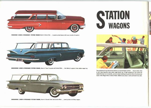 1960 Chevrolet Station Wagons