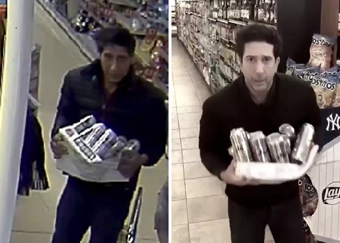 People Can’t Stop Laughing At David Schwimmer’s Response To Being Accused Of Stealing A Pack Of Beer